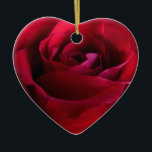 Red Rose Ornament Romantic Rose Decorations<br><div class="desc">Romantic Rose Ornaments Holiday Red Rose Classic Flower Decorations Beautiful Romantic Christmas Gifts Hanukkah Neutral Holiday Decorations Keepsakes & Gifts for Friend Family Men Women Kids Home & Office Original Stylish Nondenominational Holiday Art Decorations Holiday Greetings Christmas / Hanukkah Cards & Nonsecular Holiday Gifts Design by Kim Hunter. See www.kimhunter.ca...</div>