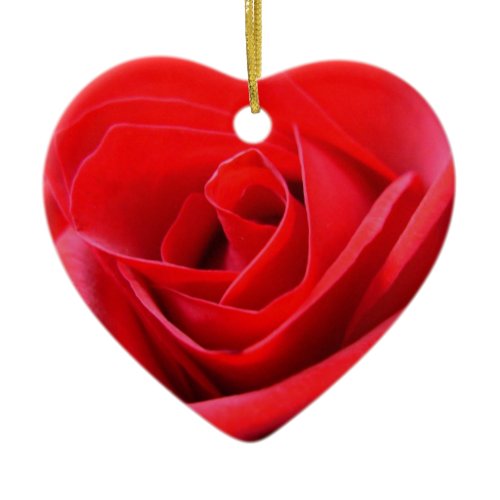 Red Rose Ornament Romantic Rose Decorations