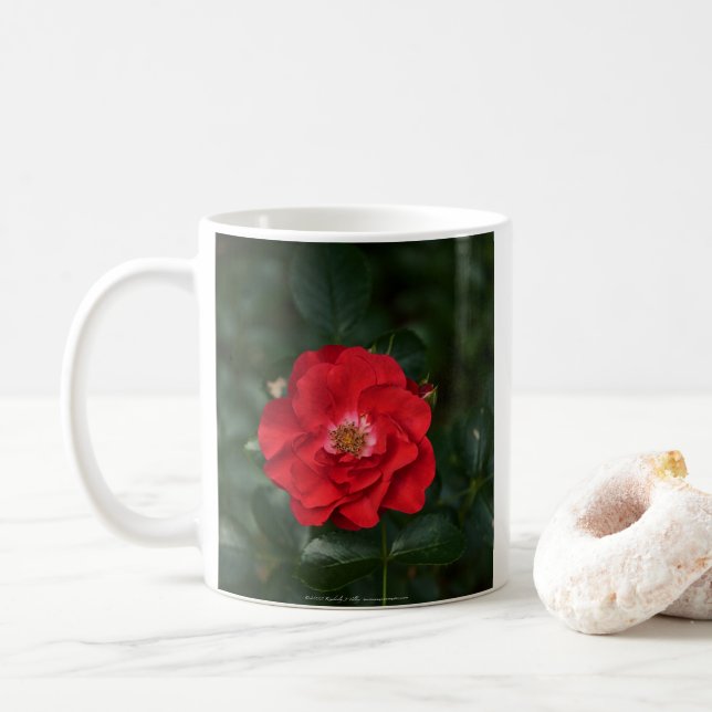 Red Rose P6568 Coffee Mug (With Donut)