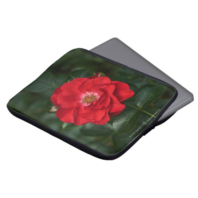 Red Rose P6568 Laptop Sleeve (Front Top)
