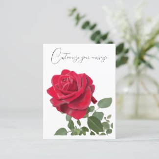 Red Rose Painting