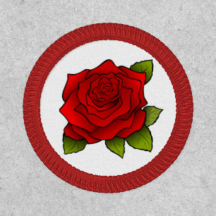 Red Rose Patch