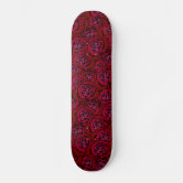 Skateboard Deck Monogram Red