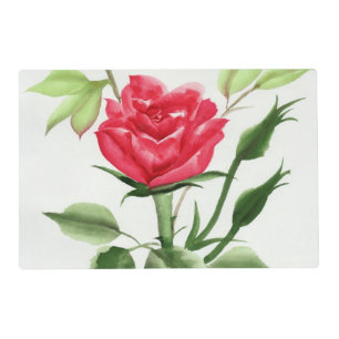 Red Rose Placemat
