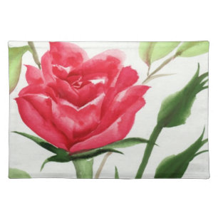Red Rose Placemat