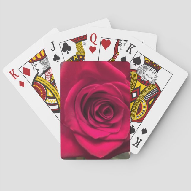 Red Rose Playing Cards (Back)