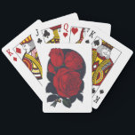 Red Rose Playing Cards<br><div class="desc">Red Rose Playing Cards</div>