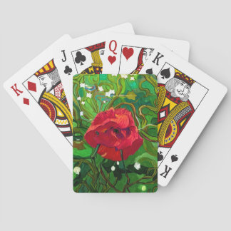 RED ROSE POKER CARDS