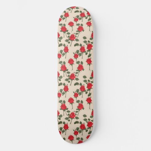 Red Rose Skateboard