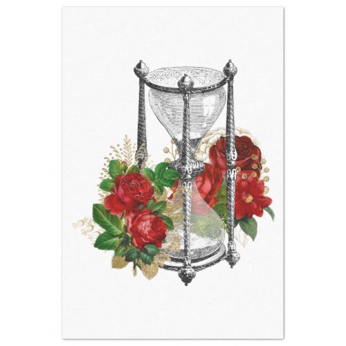 Red Rose Steampunk Series Design 13 Tissue Paper