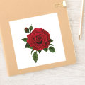 Red Rose Stickers | Zazzle