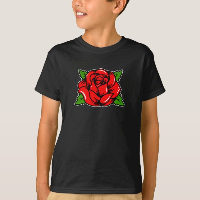 Red Rose T-Shirt (Front)