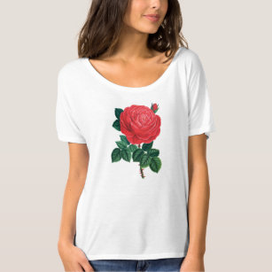 Women's Vintage Red Rose Clothing & Apparel | Zazzle