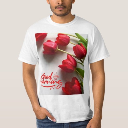 Red rose  T_Shirt