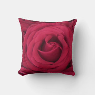 Red Rose Throw Pillow