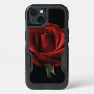 Red rose throw pillow iPhone 13 case