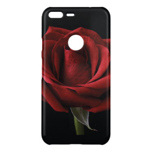 Red rose throw pillow uncommon google pixel XL case