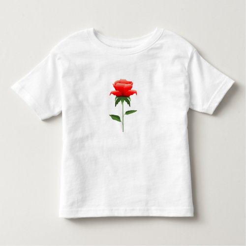 Red Rose Toddler T_shirt