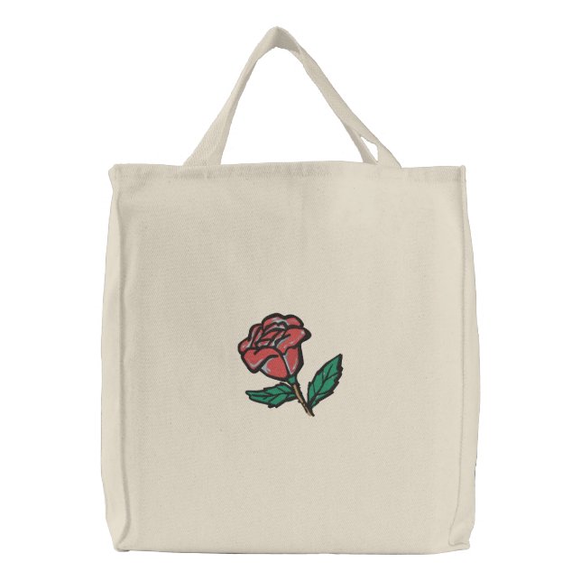 Red Rose Tote (Front)