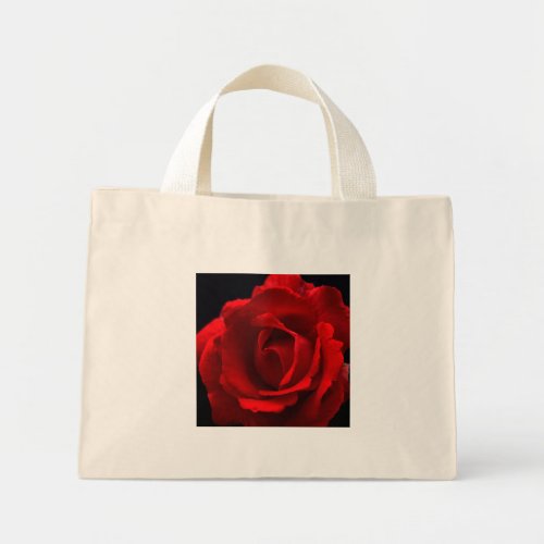 Red Rose ttcna Mini Tote Bag