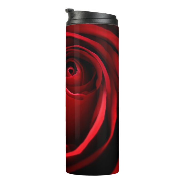 Red Rose Tumbler (Rotated Right)