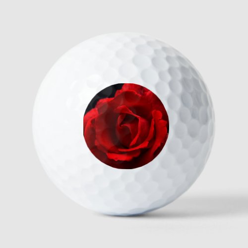 Red Rose va gbcnm Golf Balls