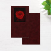 Red Rose. With Black and Deep Red. (Desk)