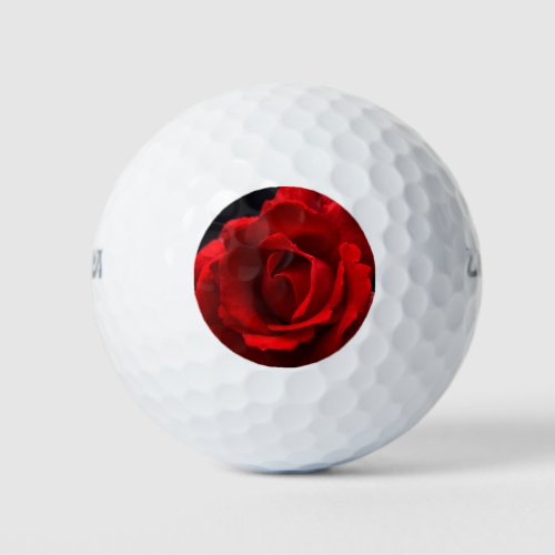 Red Rose wu gbcna Golf Balls