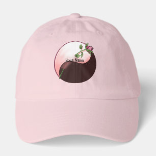 Red Rose yin yang Hat