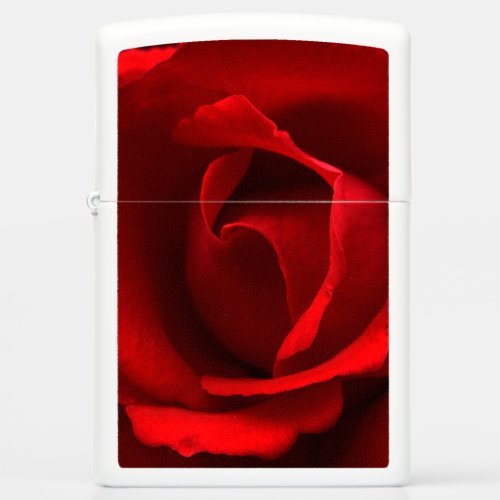 Red Rose zlcna Zippo Lighter