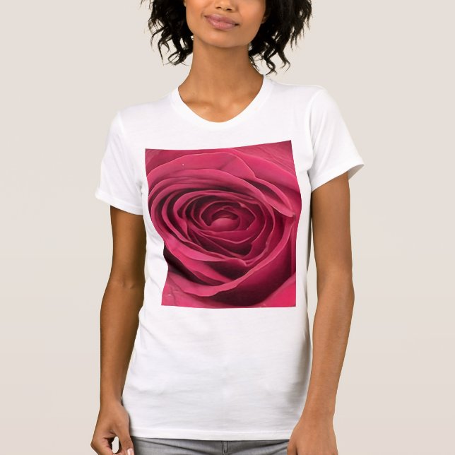 Red Rosebud T-Shirt (Front)
