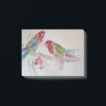 Red Rosella Parrot Watercolour Painting Post-it Notes<br><div class="desc">Red Rosella Parrot Watercolour Painting. Designed from my original art.</div>