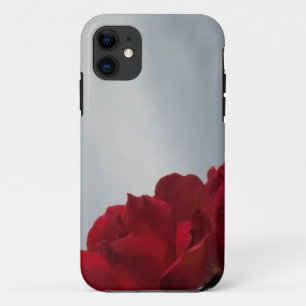 Red Roses Against a Bright Blue Sky iPhone 11 Case