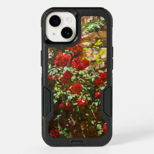 Red Roses Against a Stone Wall OtterBox iPhone 14 Case