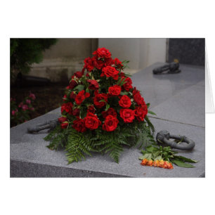 Red Roses Arrangement Cards