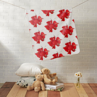 Red Roses, Baby Blanket