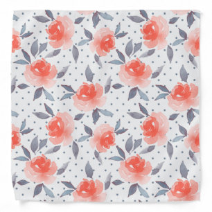 Red roses bandana