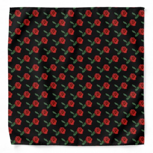 Red Roses Bandana