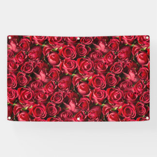 Red Roses Banner