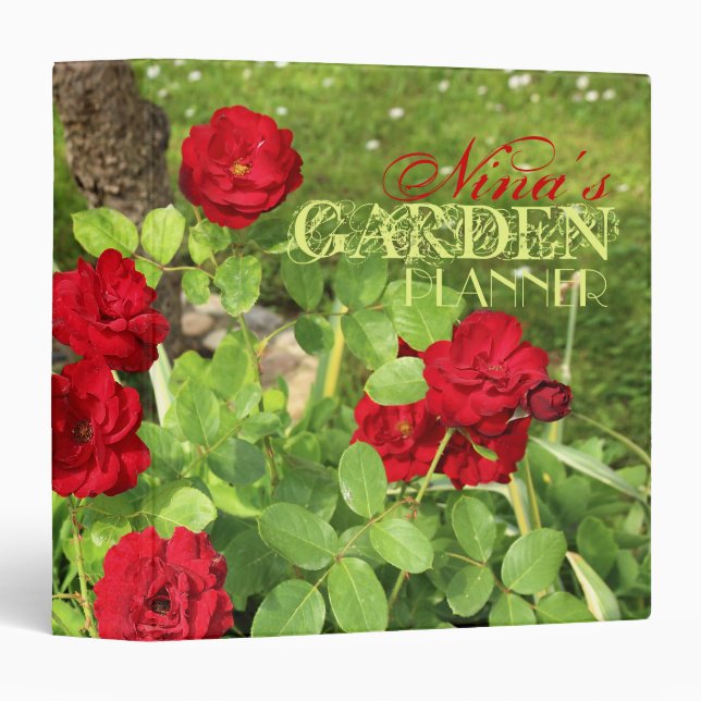Red Roses Binder (Front/Spine)