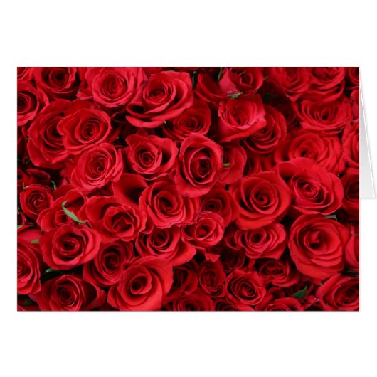 Red Roses Cards (Front Horizontal)