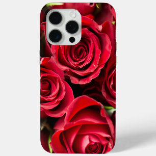 Red roses iPhone 15 pro max case