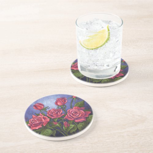 Red Roses Coaster