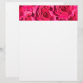Red roses floral pattern (Front/Back)