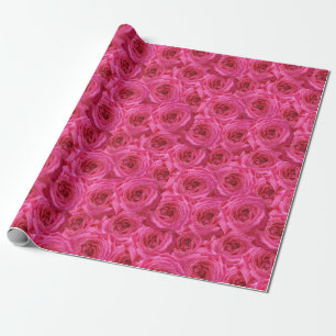Red roses, flowers, red, love wrapping paper