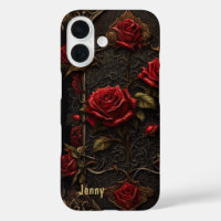 Red Roses Goth Gothic