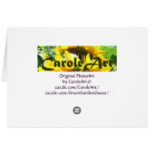 Red Roses Greenhouse Cards (Back Horizontal)