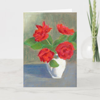 Red Roses Greeting Card