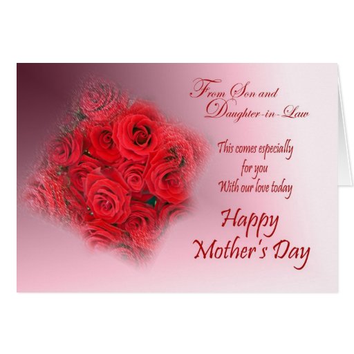 Red Roses Happy Mother's Day Card | Zazzle