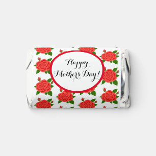 Red Roses Hershey's Candy Favors